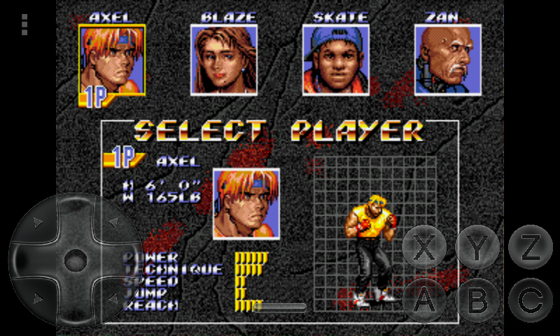 how to play streets of rage remake on android